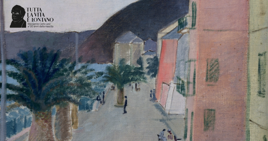 Carlo Levi Lungomare, 1928 olio su tela, cm 46 x 38 Fondazione Carlo Levi (in comodato al Comune di Alassio)